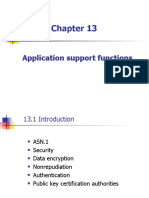 Application Support Functions