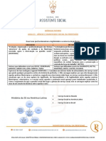 Gênese e Significado Social Da Profissão