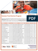 Summer Feeding Program Flyer 2020