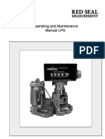 Operating and Maintenance Manual LPG: M-285 Rev. G P.D. Oscillating Piston Flowmeter 1 4D-MD LP Gas