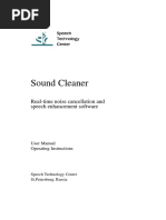 Sound Cleaner Manual en