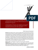 Artigo - Criptojudaismo Tropical A Religiosidade Da Quarta Geração Das Dias-Fernandes de Pernambuco e A Inquisição Portuguesa