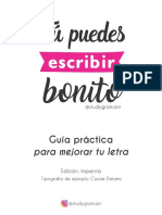 Tú Puedes Escribir Bonito