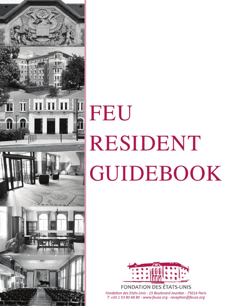 FEU Resident Guidebook: Fondation Des Etats-Unis - 15 Boulevard Jourdan ...