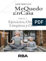 Guía práctica para el cuidado personal y el hogar durante el confinamiento