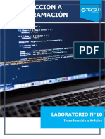 Arduino Lab 10 Intro Programación