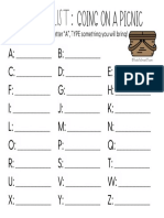 Wqa - Type List - Picnic PDF