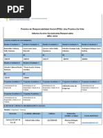 Informe Acción Socialmente Responsable