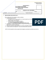 EVALUACIÓN T1 - Rúbrica - Calidad y Pruebas de Software-UG-2020 PDF