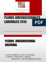 plenos laborales 2016