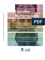 Encuesta Multiproposito 2017 - Principales Resultados Bogota Region