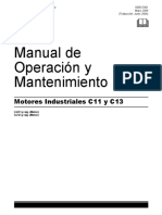 C11 C13 Manual de Operación y Mantenimiento