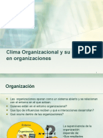 Clima Organizacional