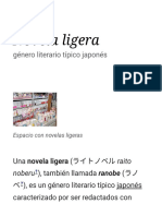 Novela Ligera - Wikipedia, La Enciclopedia Libre PDF