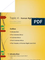 Human Rights in Africa - A Historical Perspective