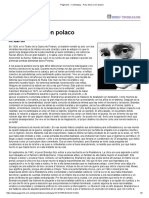 Página - 12 - Contratapa - para Decir Yo en Polaco