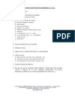 Requisitos para Constitucion de Sociedades PDF