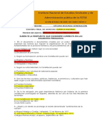 EXAMEN FINAL DE DERECHO CONSTITUCIONAL 2o. Cuatrimestre.-2