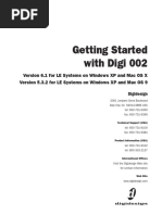 Digi 002 Getting Started With 002