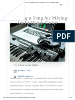 Preparing A Song For Mixing - An In-Depth Guide - THE CURIOUS MIXER