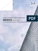 Mexico: Employment Law Overview 2019-2020