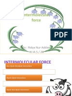 Intermolecular Force Addien