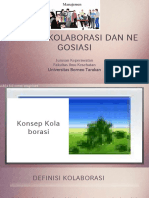 Konsep Kolaborasi Dan Negosiasi