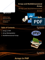 PHP 2 (Arrays-Classical-Multidimensional)