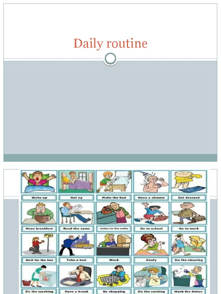 3 - Daily Routine | PDF