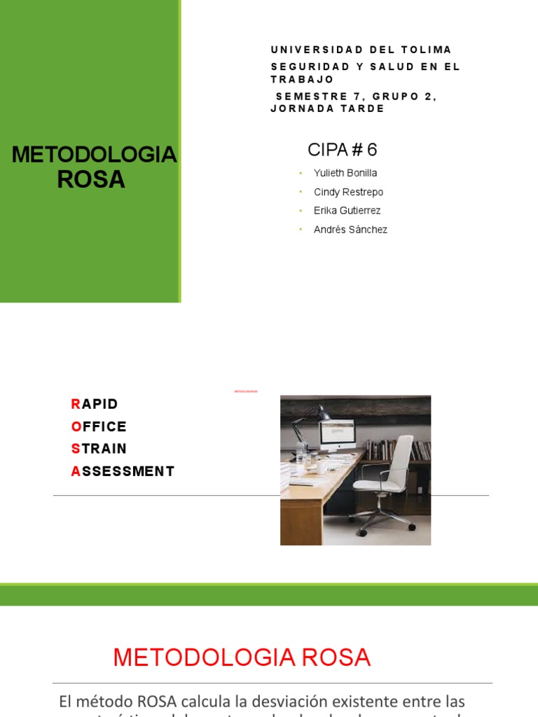 Metodologia Rosa Presentacion | PDF | Periférico | Teclado