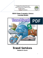 Travel Services: HE001-Home Economics Literacy Learning Module