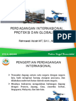 Perdagangan Internasional, Proteksi Dan Globalisasi PDF
