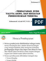 Neraca Pembayaran, Kurs Valuta Asing, Dan PDF