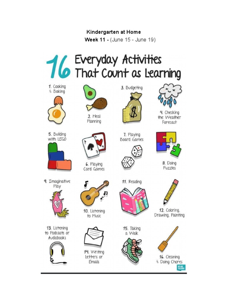 Week 11 Activities for Grades 1-2 | PDF