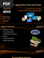 PHP 3 (Arrays-Associative-Strings)