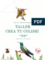 TALLER 2 GJO - Valija de Aves_Crea tu Colibrí