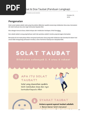Panduan Solat Lengkap Pdf