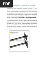 Perno Swellex | PDF | Tornillo | Perforación