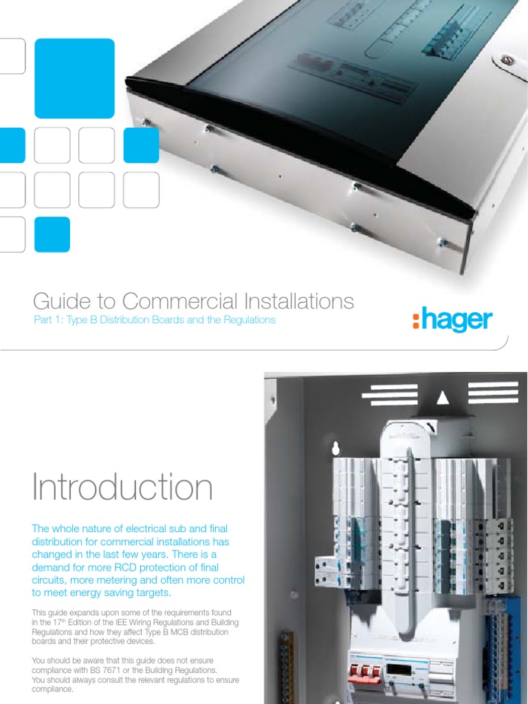 Guide To Commercial Installations: Part 1: Type B Distribution Boards ...