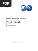 SPE Style Guide 2019 PDF