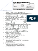 Chemistry ch#3 MCQ Ist Year