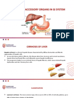 Disorders of Accesssory Organs in GI System