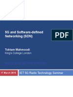 5G and Software-Defined Networking (SDN) : Toktam Mahmoodi