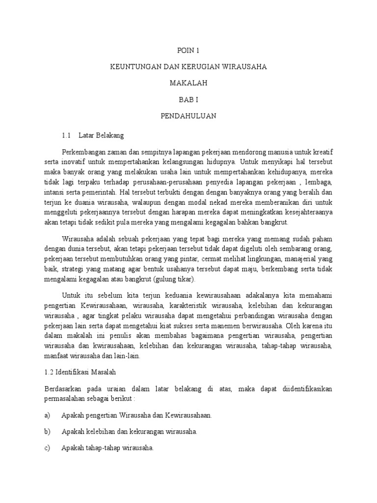 Tugas Wirausah Pdf