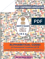 Alphabetical Codes of Commercial Locations of Ir PDF