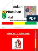 Enentukan Ebutuhan Iklat: Minten Ayu Larassati S.Pd.I, M.Pd.I