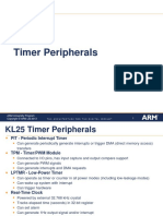 Timer Peripherals: ARM University Program