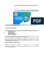 Juknis Pengisian Template Siswa Di Emis Madrasah 2019 2020