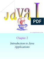 Java_I_Lecture_2_Intro 2 J_application