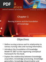 Nursing Science and The Foundation of Knowledge